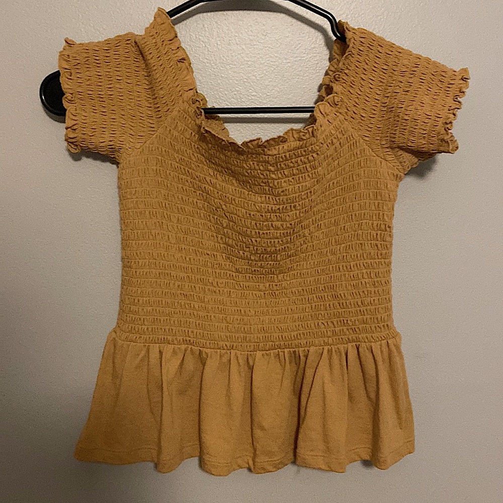Mustard shirt